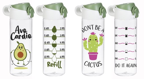 Kulacs avokádó kaktusz mintás 750ml 161686-302