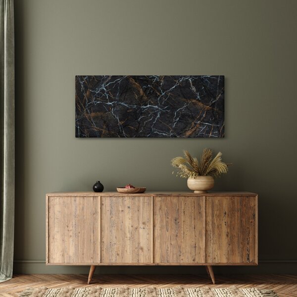Kép - Fekete márvány (120x50 cm)