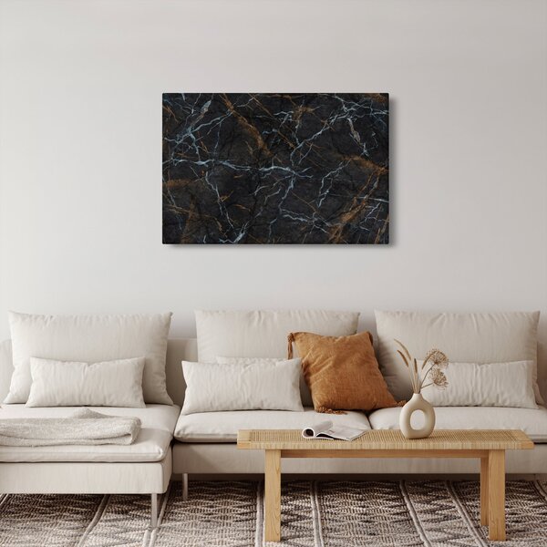 Kép - Fekete márvány (90x60 cm)