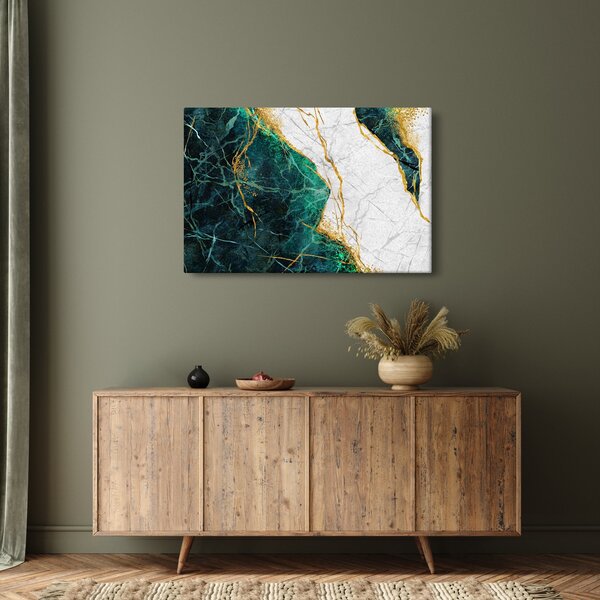 Kép - Türkiz márvány (90x60 cm)