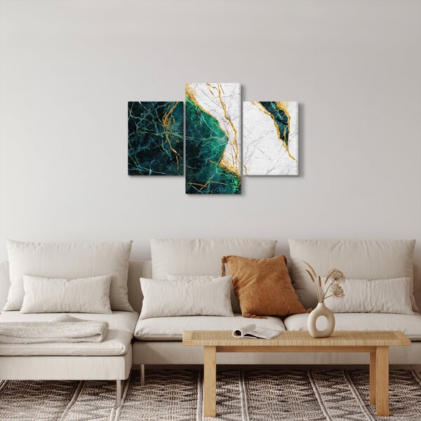 Kép - Türkiz márvány (90x60 cm)