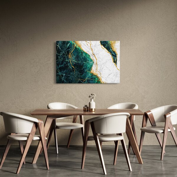 Kép - Türkiz márvány (90x60 cm)