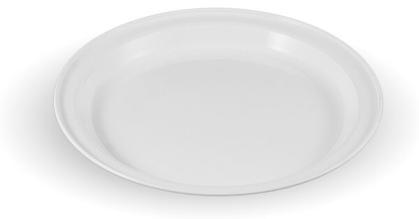 Tányér desszertes műanyag 17cm fehér