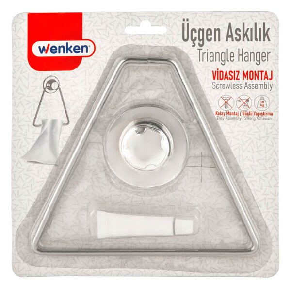 Törölköző akasztó króm UR-3379