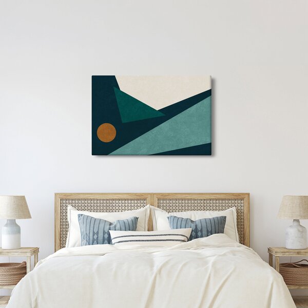 Kép - Kubista absztrakció (90x60 cm)