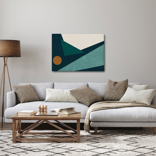 Kép - Kubista absztrakció (70x50 cm)