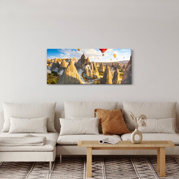 Kép - Hőlégballonok (120x50 cm)