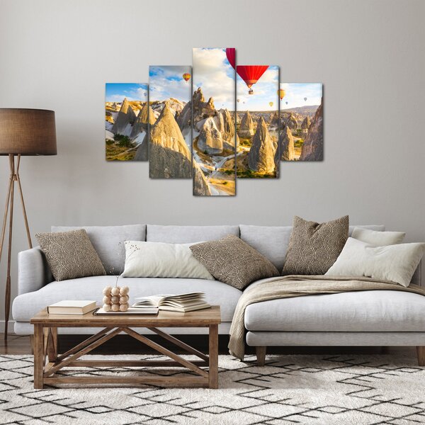 Kép - Hőlégballonok (150x105 cm)