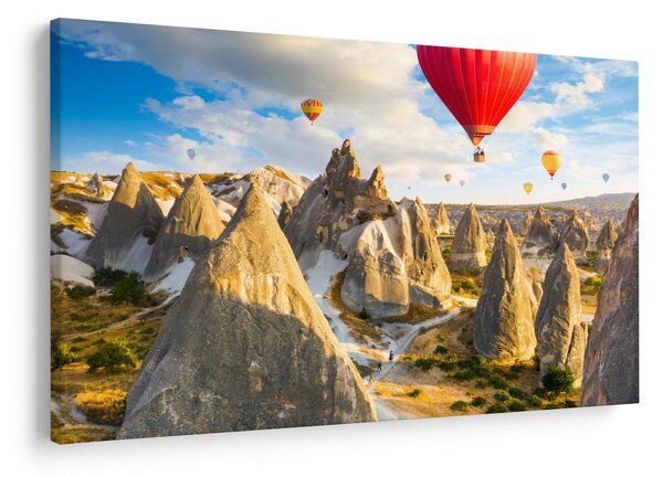 Kép - Hőlégballonok (90x60 cm)