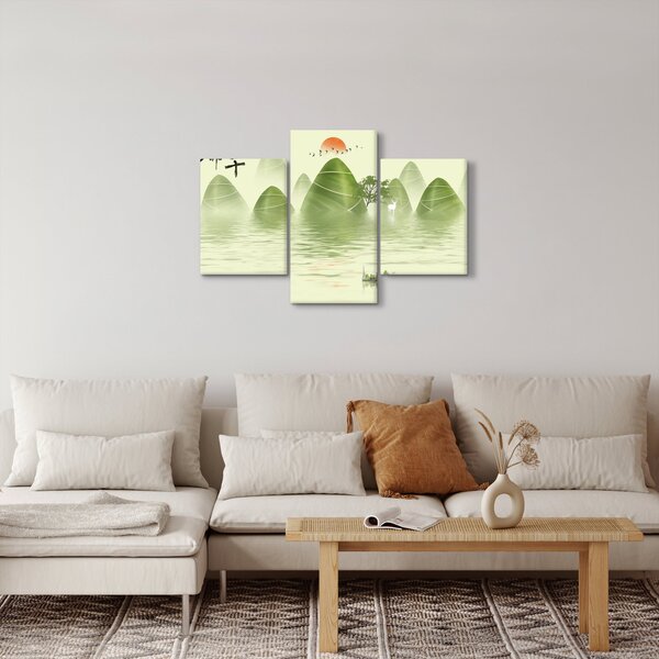 Kép - Zöld-hegyi völgy (90x60 cm)