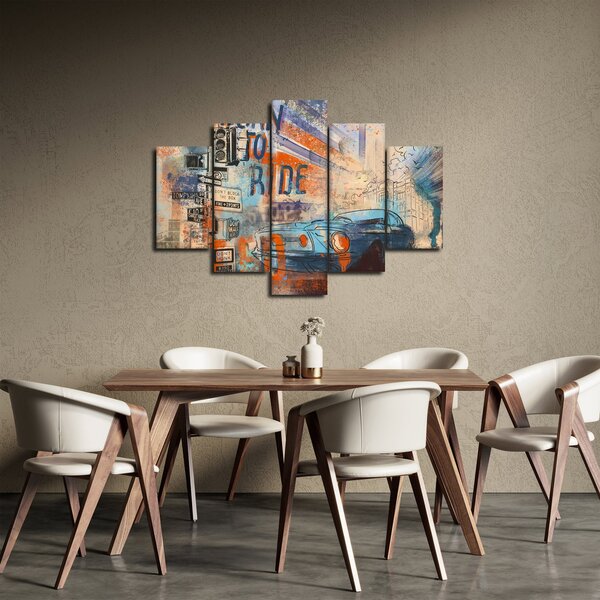 Kép - lovaglásra született (150x105 cm)