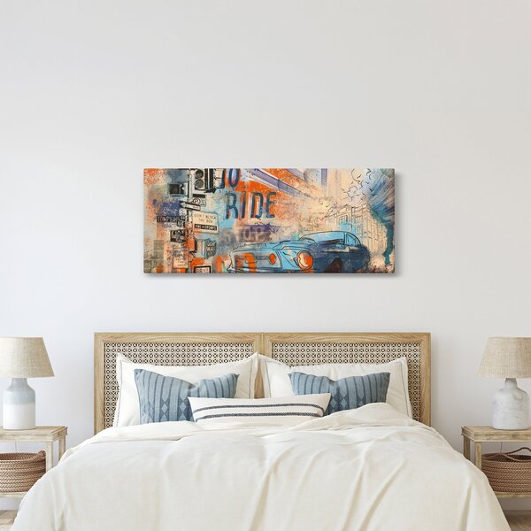 Kép - lovaglásra született (120x50 cm)