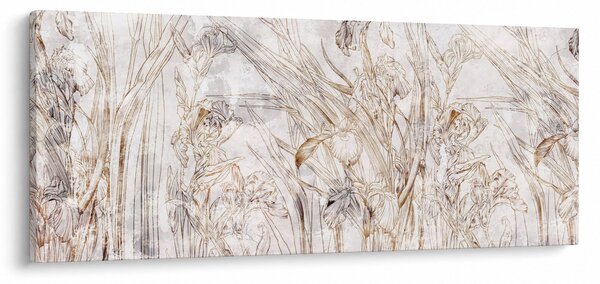 Kép - íriszek (120x50 cm)