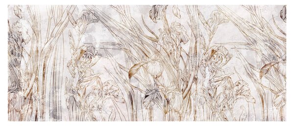 Kép - íriszek (120x50 cm)
