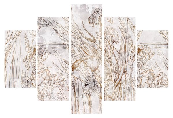 Kép - íriszek (150x105 cm)