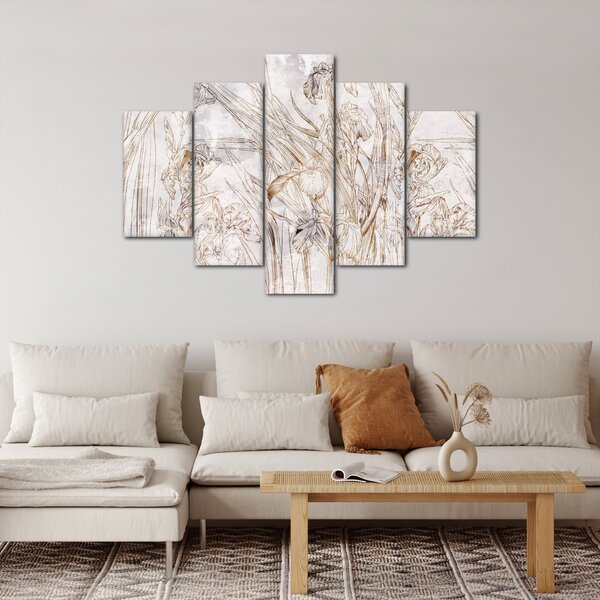 Kép - íriszek (150x105 cm)