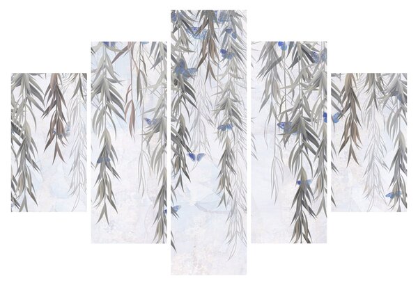 Kép - Fűzfa gallyak pillangókkal (150x105 cm)