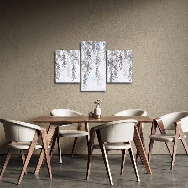 Kép - Fűzfa gallyak pillangókkal (90x60 cm)
