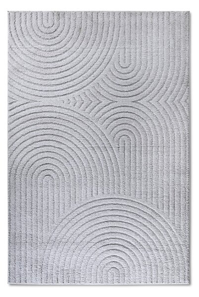 Világosszürke szőnyeg 120x170 cm Panglao New York Light Grey – Elle Decoration