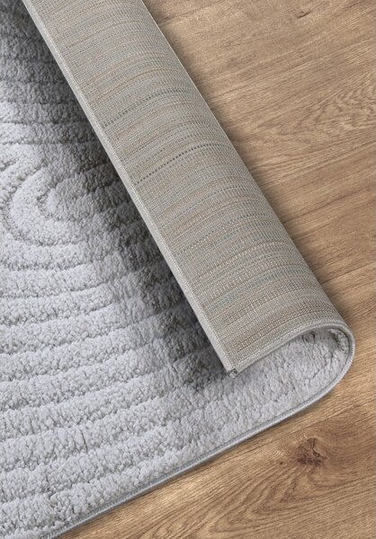 Világosszürke szőnyeg 120x170 cm Panglao New York Light Grey – Elle Decoration