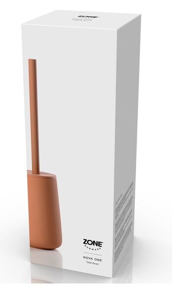 Narancssárga agyagkerámia WC-kefe Nova One – Zone