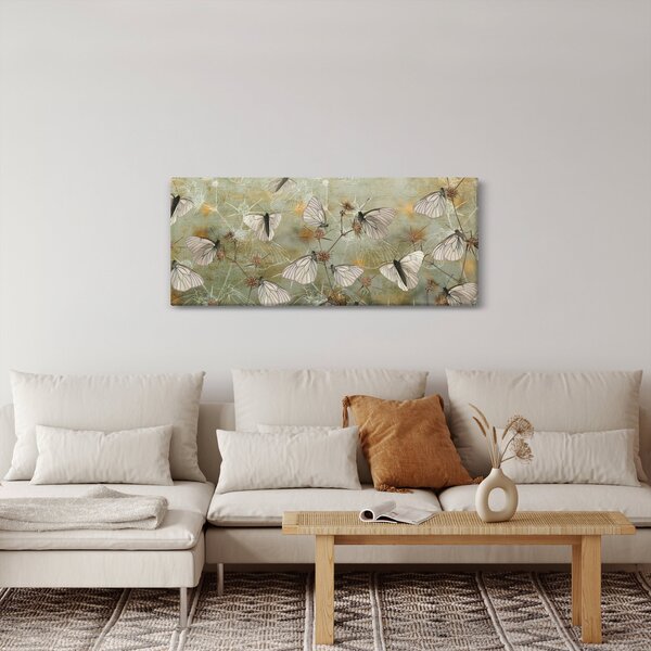 Kép - szüret lepkék (120x50 cm)
