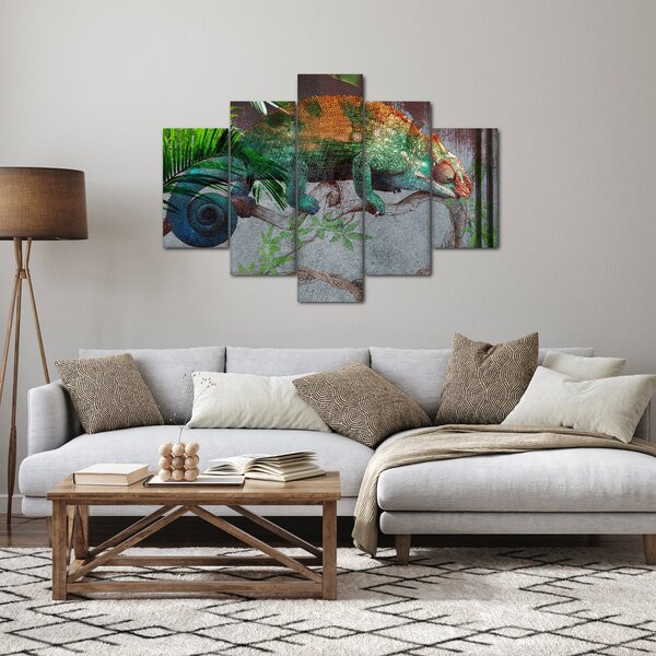 Kép - kaméleon (150x105 cm)