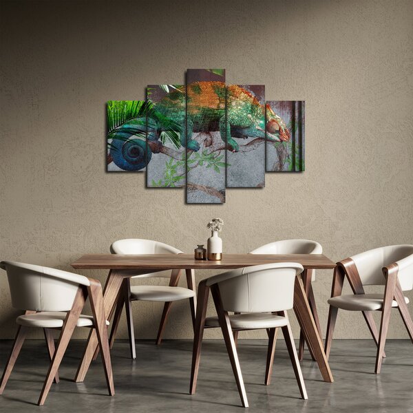 Kép - kaméleon (150x105 cm)