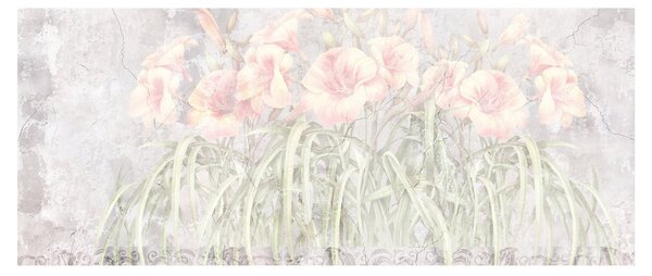 Kép - Liliomok freskója (120x50 cm)