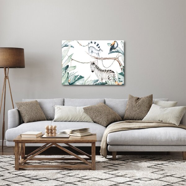 Kép - egzotikus állatok (70x50 cm)