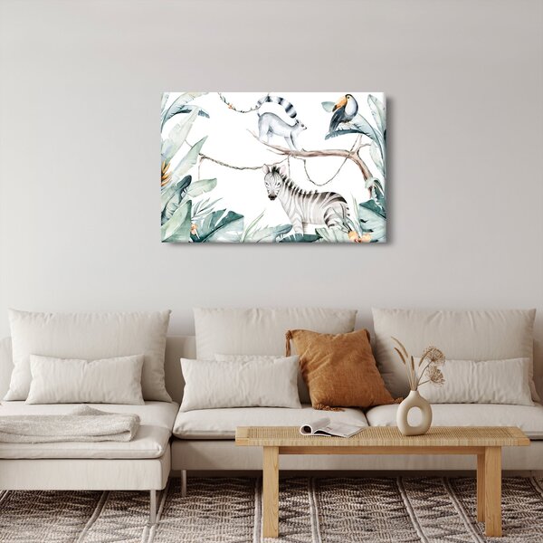 Kép - egzotikus állatok (90x60 cm)