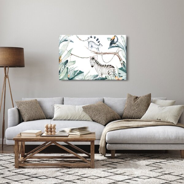 Kép - egzotikus állatok (90x60 cm)