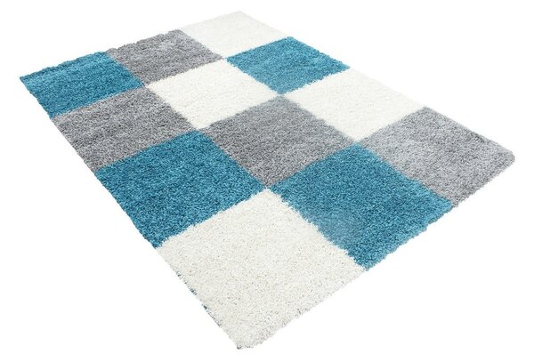 Szürke-türkiz szőnyeg 60x110 cm Life – Ayyildiz Carpets