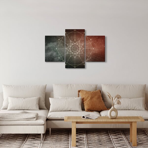 Kép - Kozmikus dodekagram (90x60 cm)