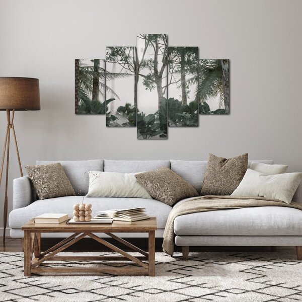 Kép - dzsungel a reggeli ködben (150x105 cm)