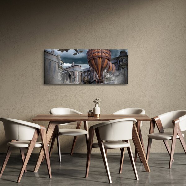 Kép - szürreális táj (120x50 cm)