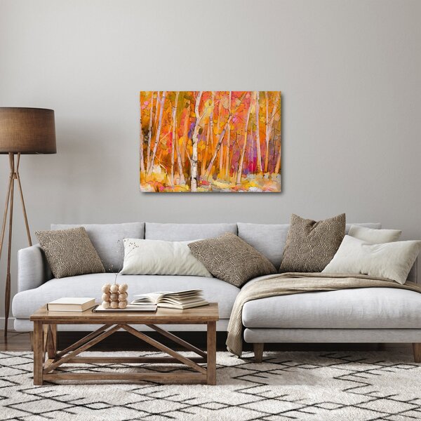 Kép - őszi erdő (70x50 cm)