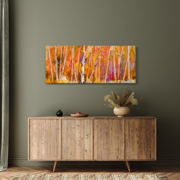 Kép - őszi erdő (120x50 cm)
