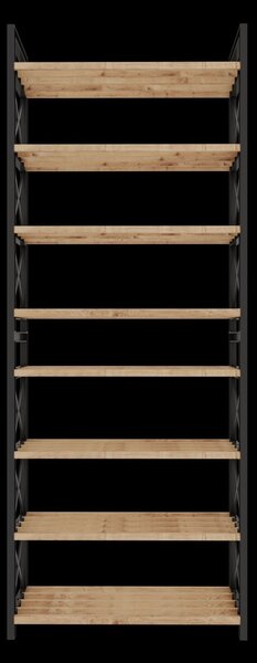 Polc Pasticit 8 (fekete). Akció -27%