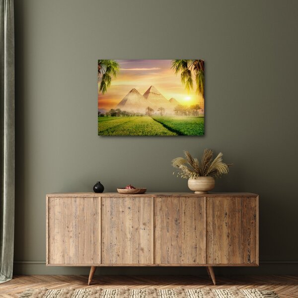 Kép - piramisok (70x50 cm)