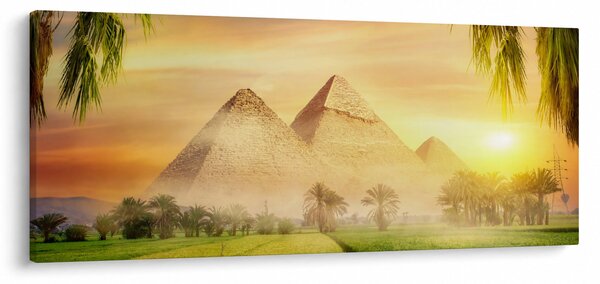 Kép - piramisok (120x50 cm)