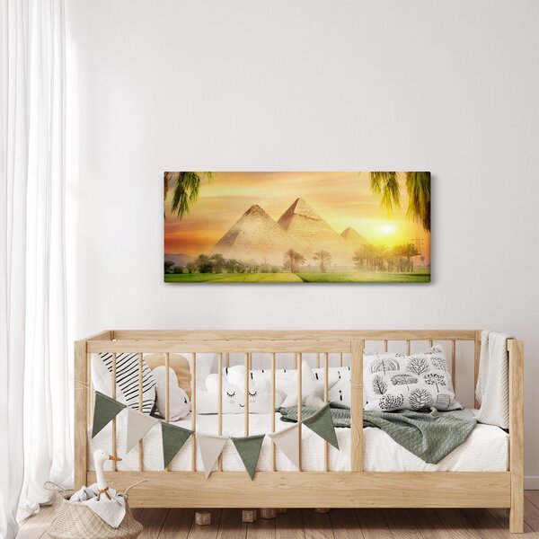 Kép - piramisok (120x50 cm)