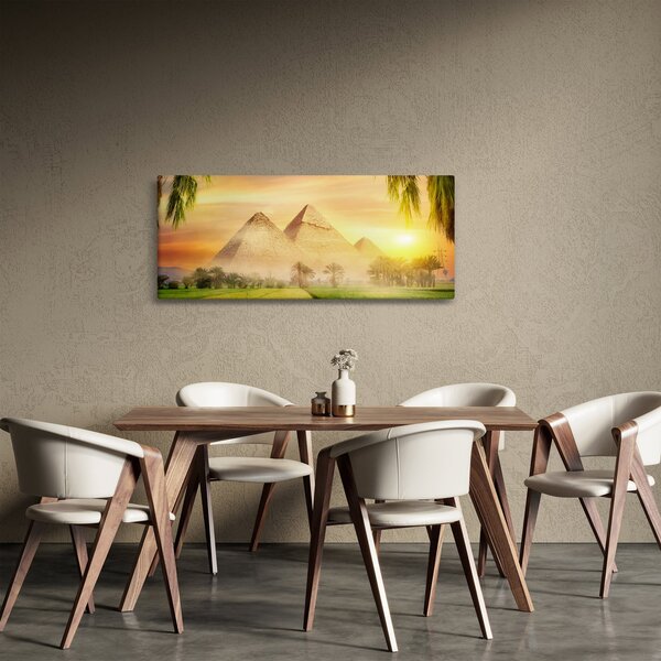 Kép - piramisok (120x50 cm)