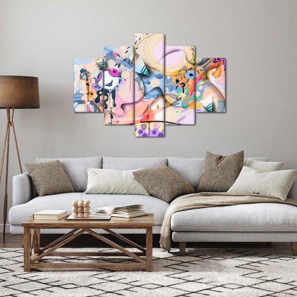 Kép - mesebeli absztrakció (150x105 cm)