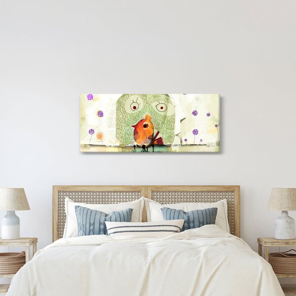Kép - Egy madár lelke (120x50 cm)