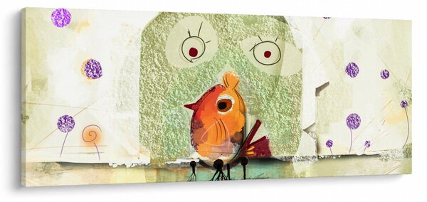 Kép - Egy madár lelke (120x50 cm)