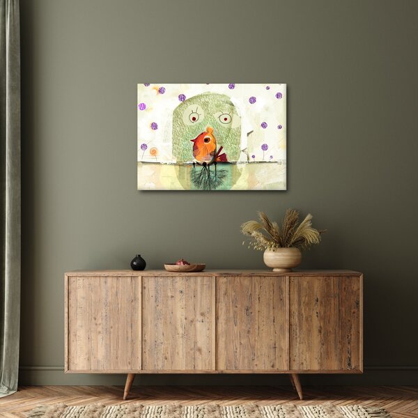 Kép - Egy madár lelke (70x50 cm)