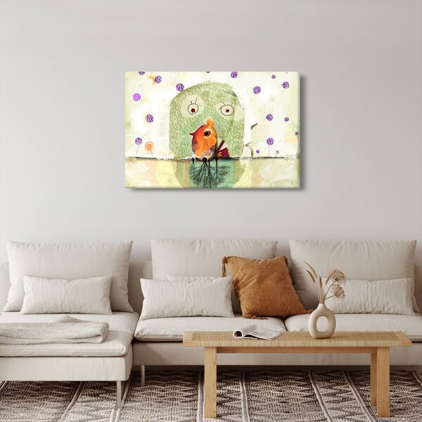 Kép - Egy madár lelke (90x60 cm)