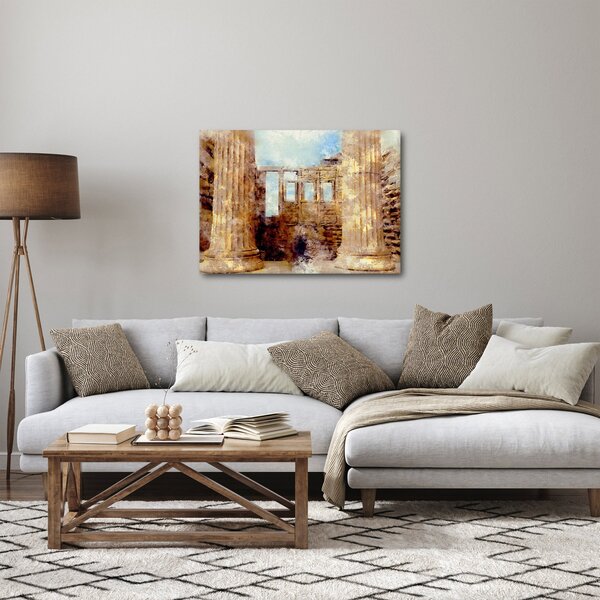 Kép - Érechthéion, Athens, görögország (70x50 cm)