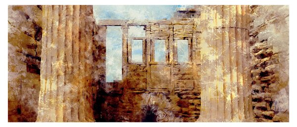 Kép - Érechthéion, Athens, görögország (120x50 cm)
